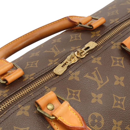 Louis Vuitton Monogram Keepall 60 Boston Bag Purse — view 5