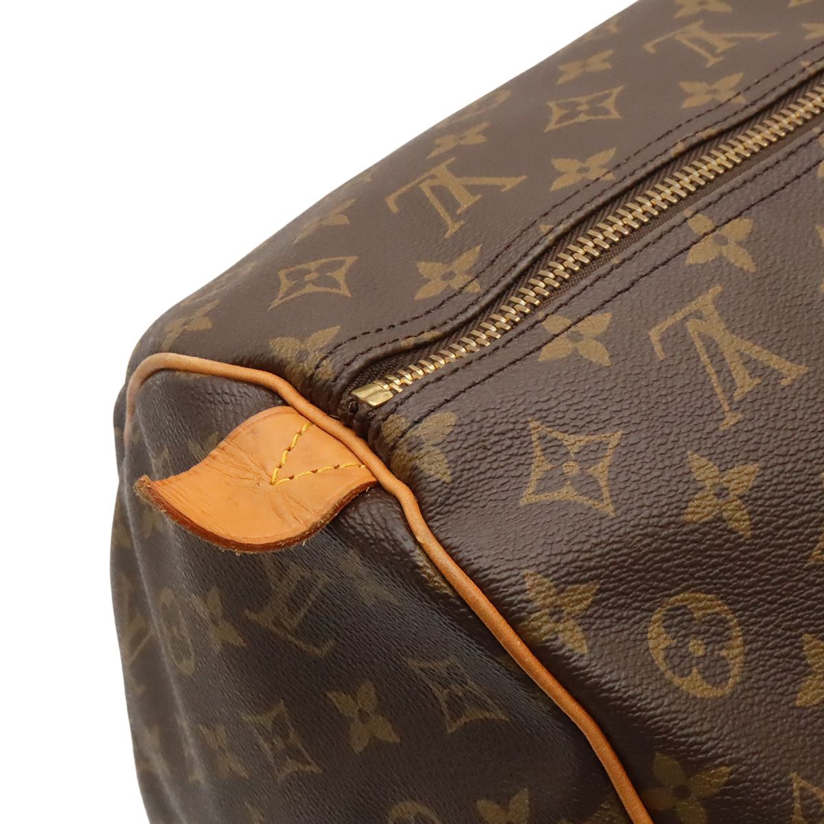 Louis Vuitton Monogram Keepall 60 Boston Bag Purse — view 7