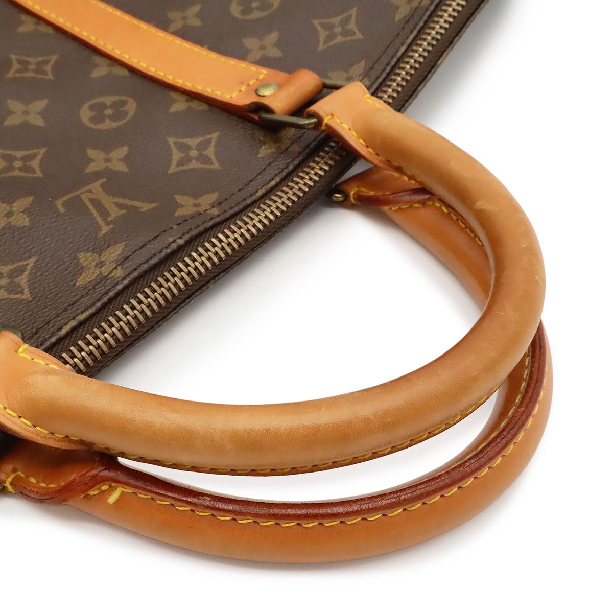 Louis Vuitton Monogram Keepall 60 Boston Bag Purse — view 4