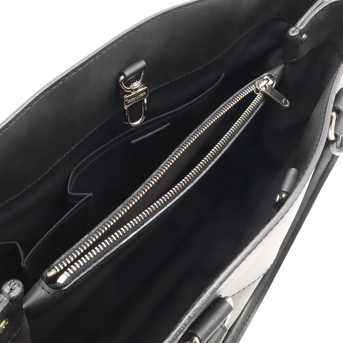 Louis Vuitton Epi Passy GM Tote Shoulder Bag Leather Noir Black — view 6