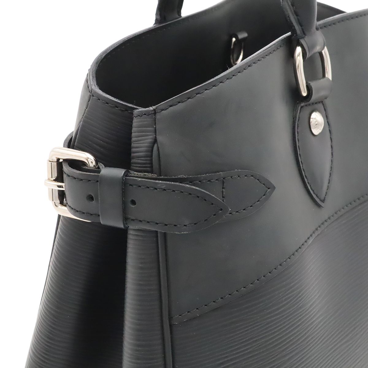 Louis Vuitton Epi Passy GM Tote Shoulder Bag Leather Noir Black — view 4
