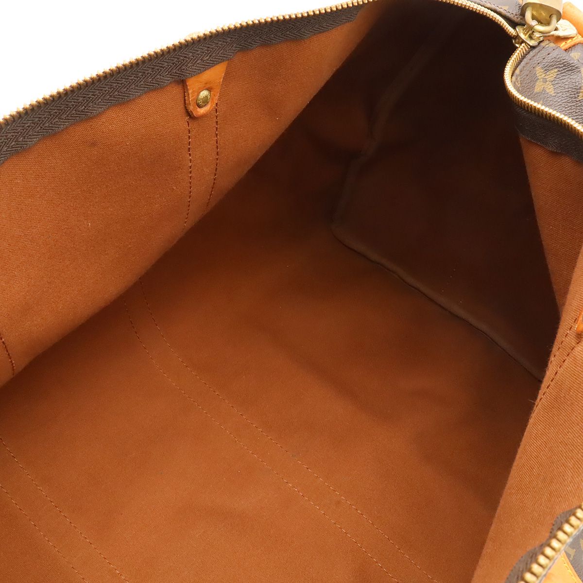 Louis Vuitton Monogram Keepall Bandouliere 55 Boston Bag Purse 2-Way — view 6