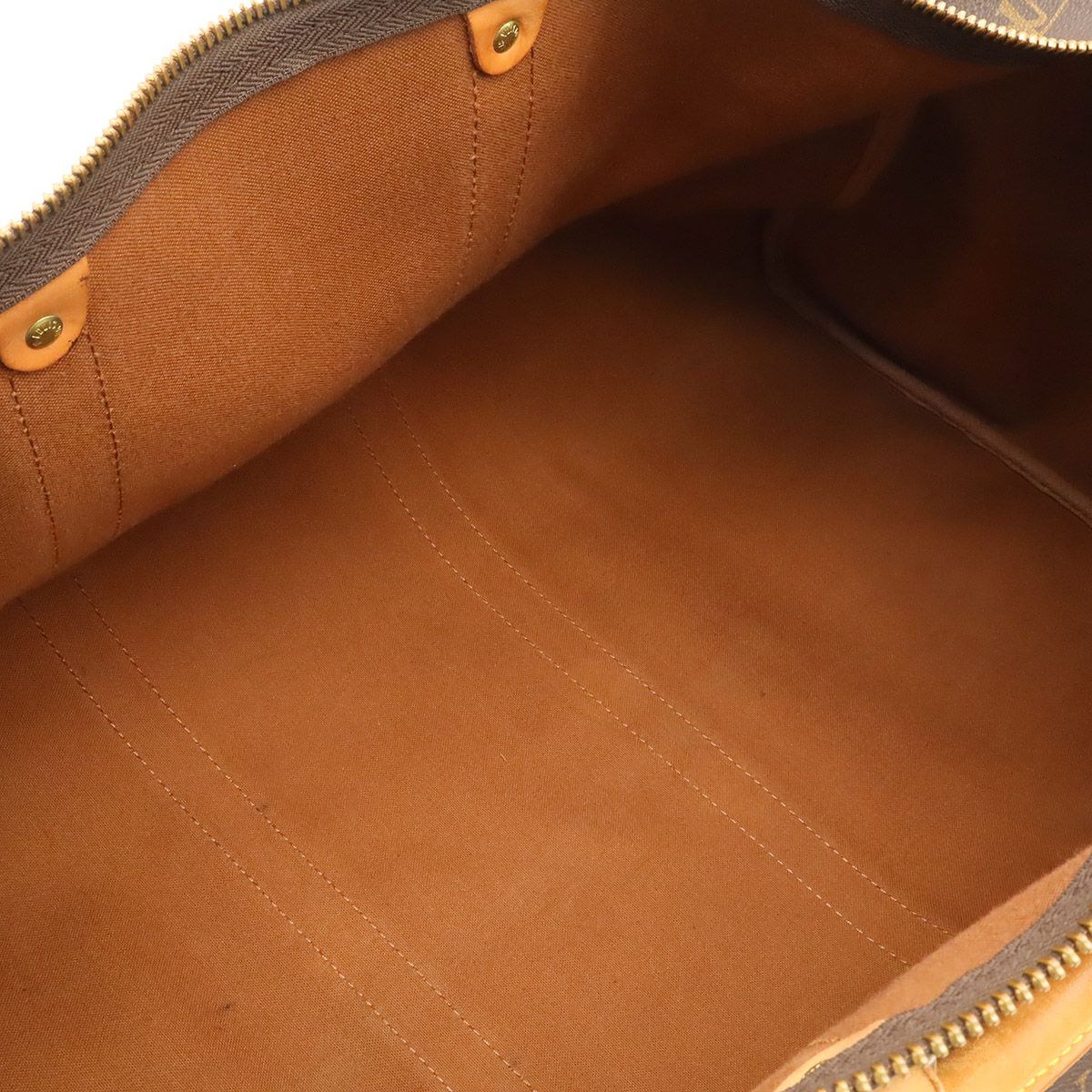 Louis Vuitton Monogram Keepall 55 Boston Bag Purse — view 6
