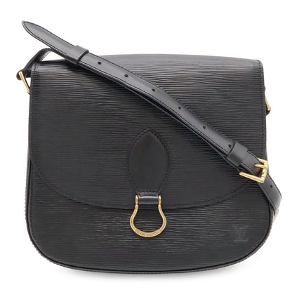 Louis Vuitton Epi Saint-cloud Shoulder Bag Pochette Crossbody Leather Noir