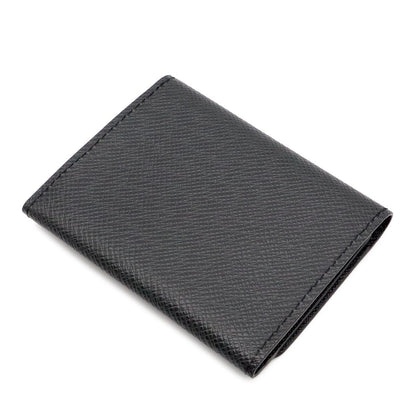 Louis Vuitton Taiga Envelope Business Card Holder Case Leather Ardoise Black — view 2