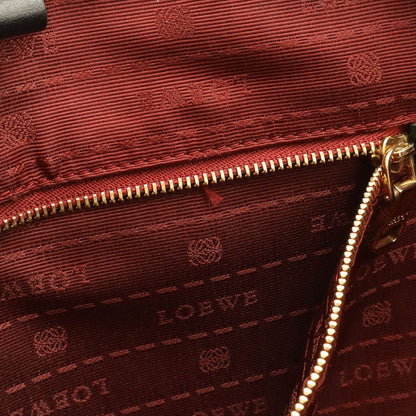 Loewe Heritage Small Tote Bag Leather Black Gold — view 8