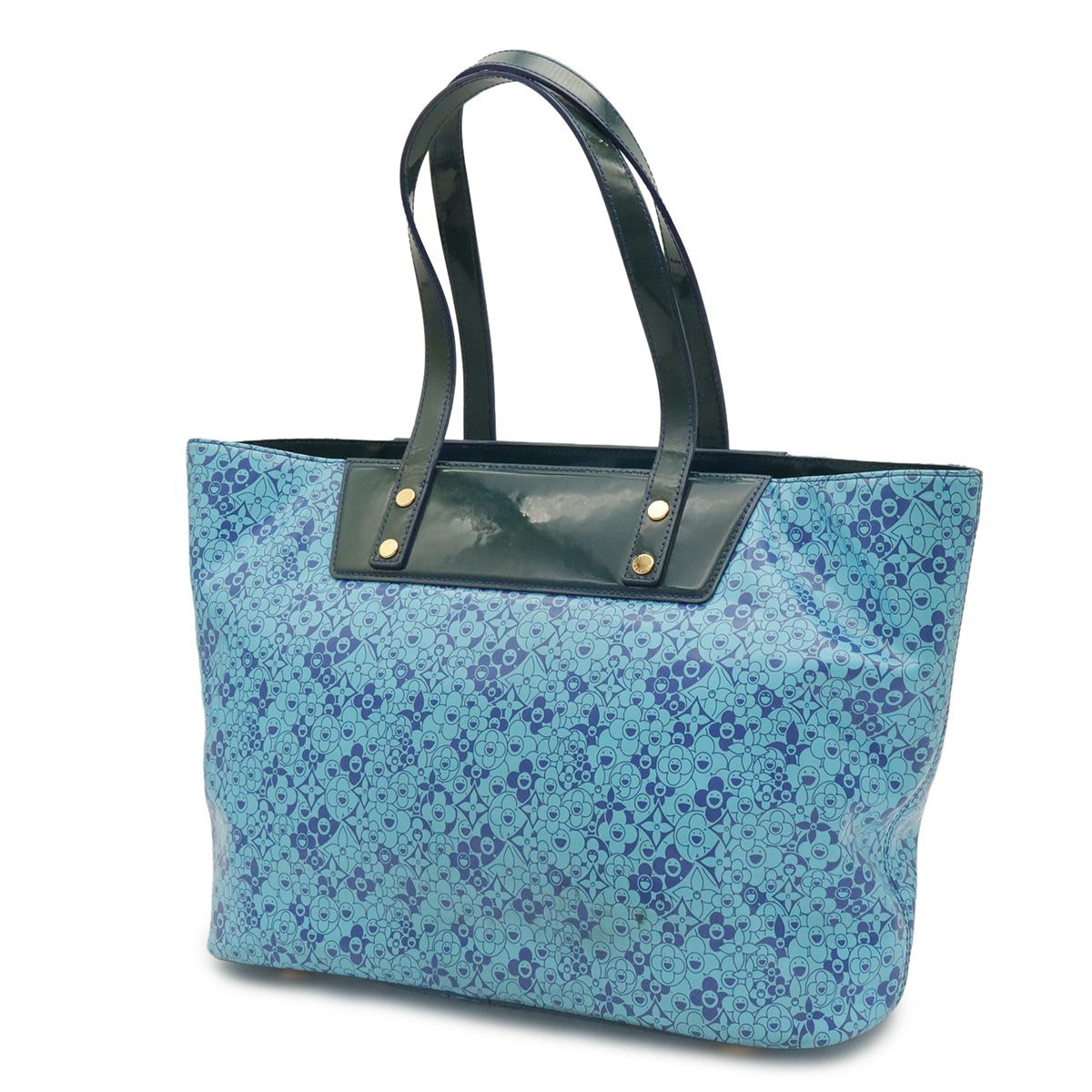 Louis Vuitton Cosmic Blossom PM Tote Shoulder Bag Beach Line Takashi Murakami — view 2