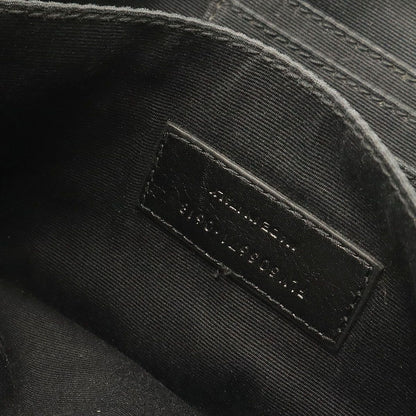 Saint Laurent Paris YSL Classic Belt Bag Leather Black — view 8