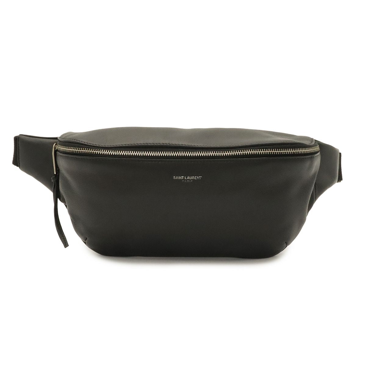 Saint Laurent Paris YSL Classic Belt Bag Leather Black