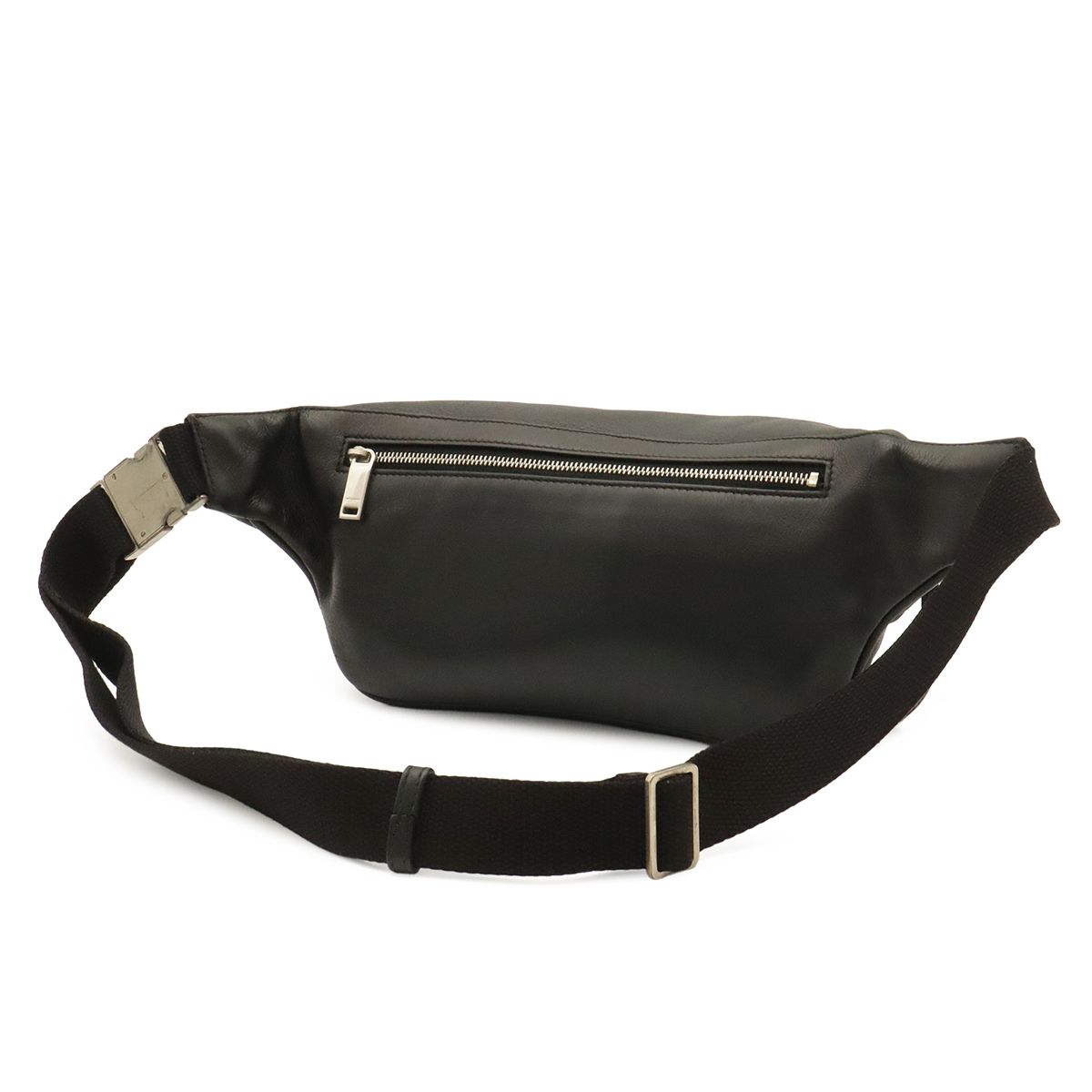 Saint Laurent Paris YSL Classic Belt Bag Leather Black — view 2