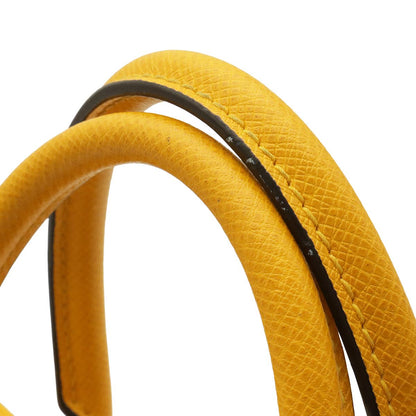 Louis Vuitton Taiga PDV Porte Documents Voyage PM Business Bag Jaune Yellow — view 5