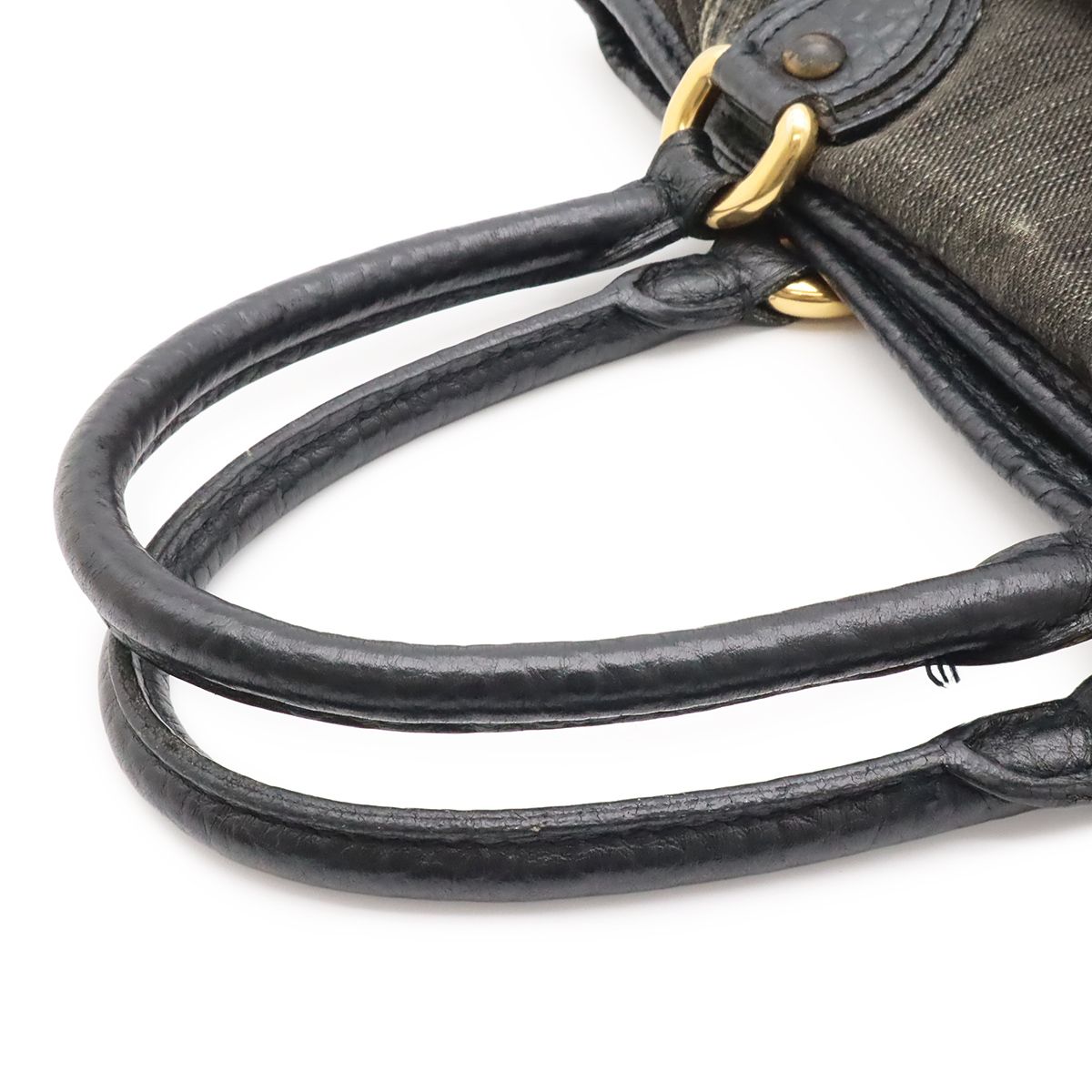 Louis Vuitton Monogram Denim Neo Cabby MM Tote 2-Way Shoulder Bag Noir — view 4