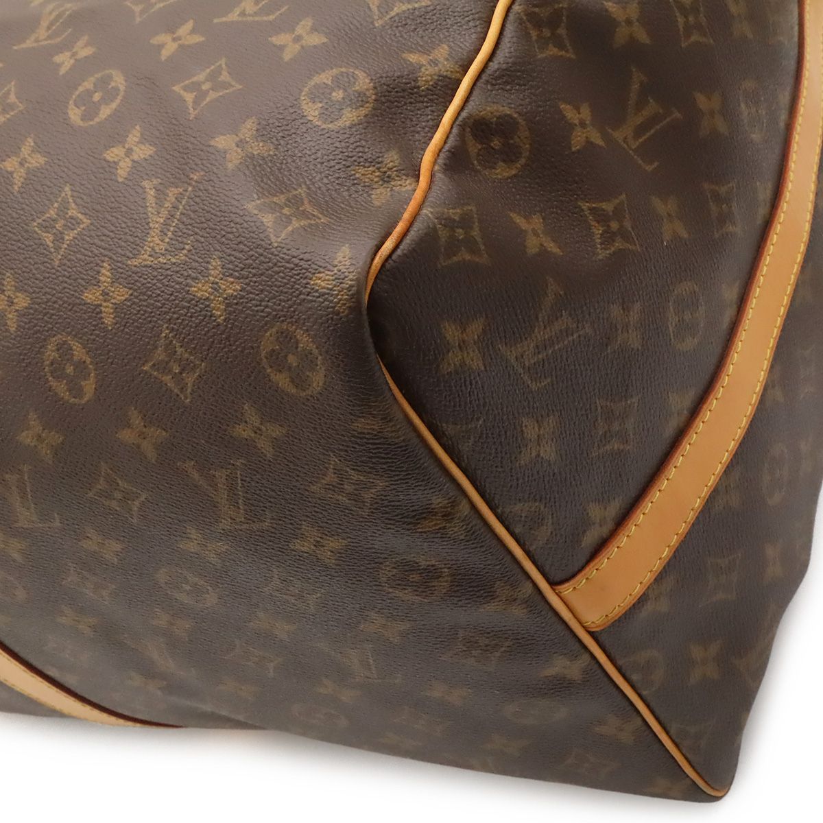 Louis Vuitton Monogram Keepall Bandouliere 60 Boston Bag Purse 2-Way — view 3