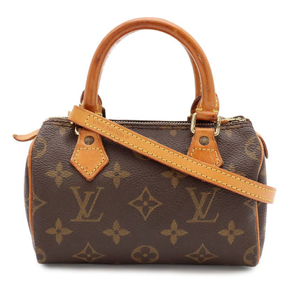 Louis Vuitton Monogram Mini Speedy Mini Bag Pouch Case 2-Way