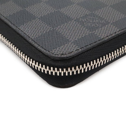 Louis Vuitton Damier Graphite Zippy Organizer Zip Around Wallet Bifold — view 3