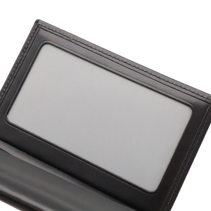 Cartier Pasha Line Card Case Business Calf Leather Black Silver — view 6