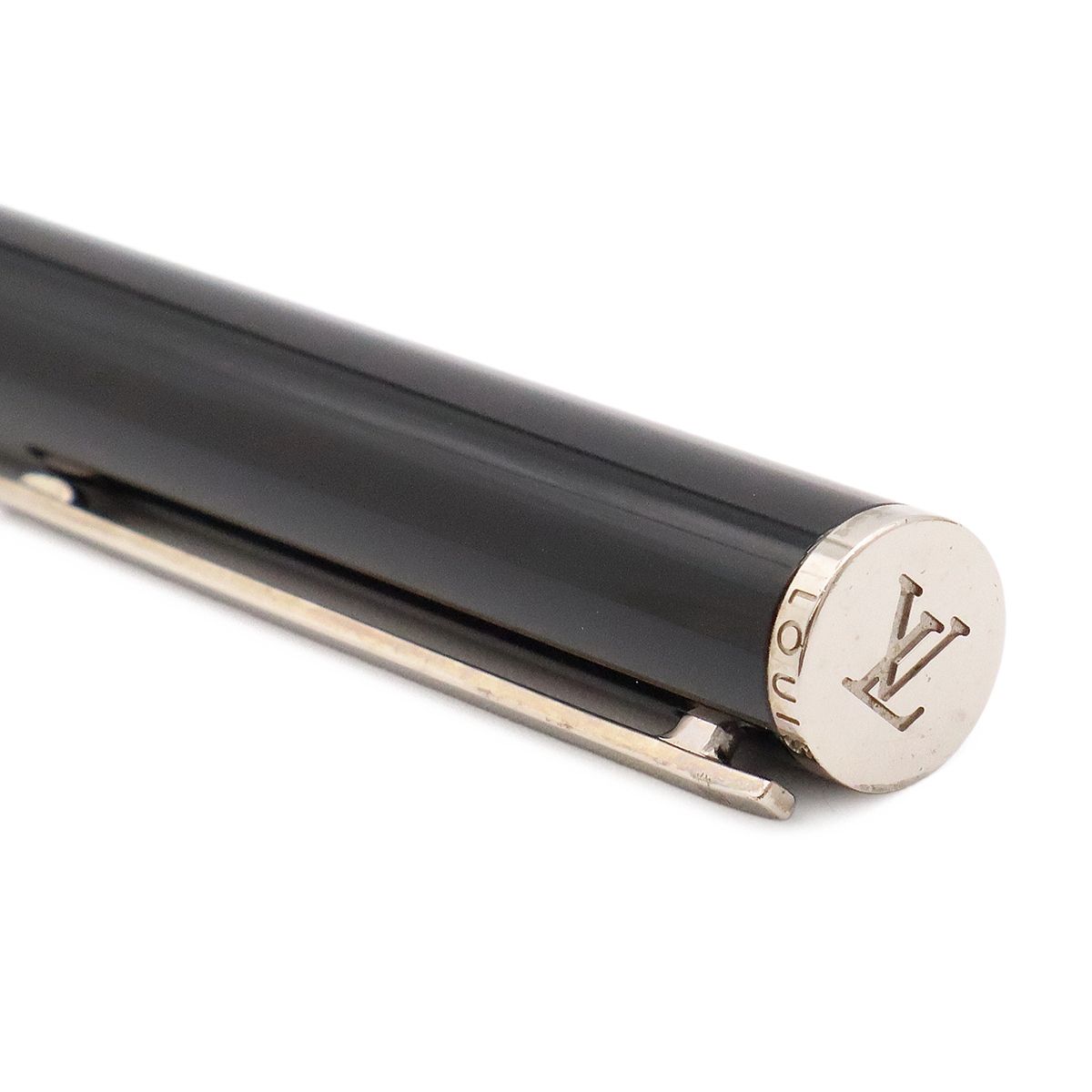 Louis Vuitton Jetligne Ballpoint Pen Twist Black Silver — view 4