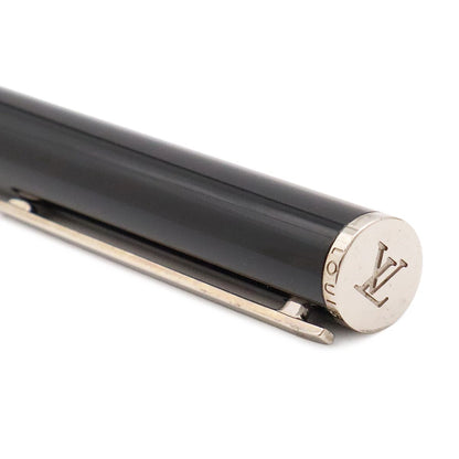 Louis Vuitton Jetligne Ballpoint Pen Twist Black Silver — view 4