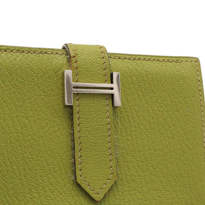 Hermes Bearn Mini Card Case Business Mini Wallet Coin Purse Chevre Mysore — view 3