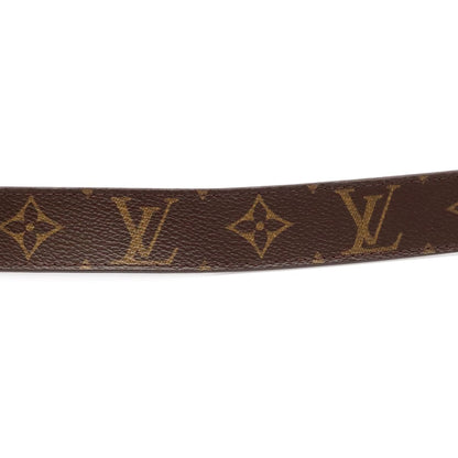 Louis Vuitton Monogram Ceinture LV Cut Belt Silver 90 — view 5