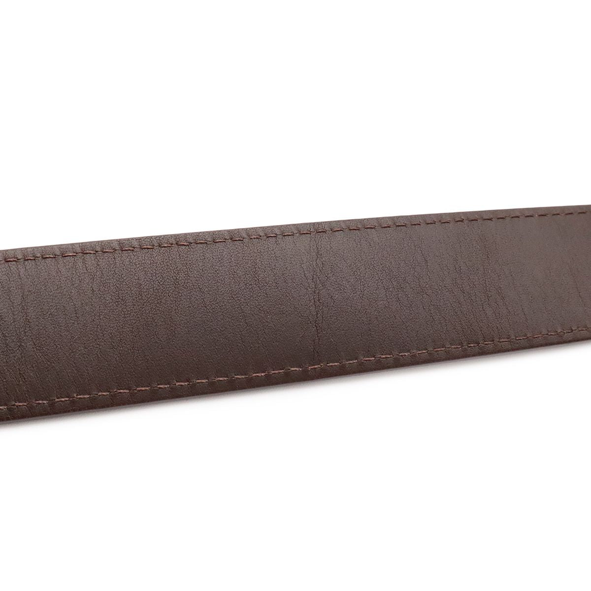 Louis Vuitton Monogram Ceinture LV Cut Belt Silver 90 — view 7