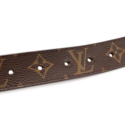 Louis Vuitton Monogram Ceinture LV Cut Belt Silver 90 — view 6