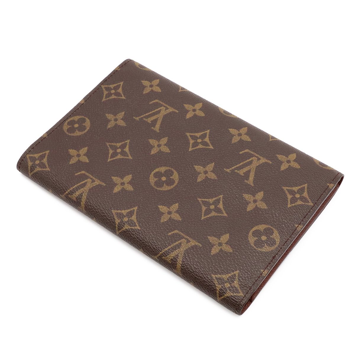 Louis Vuitton Monogram Pochette Passport 3 Trifold Wallet Case — view 2