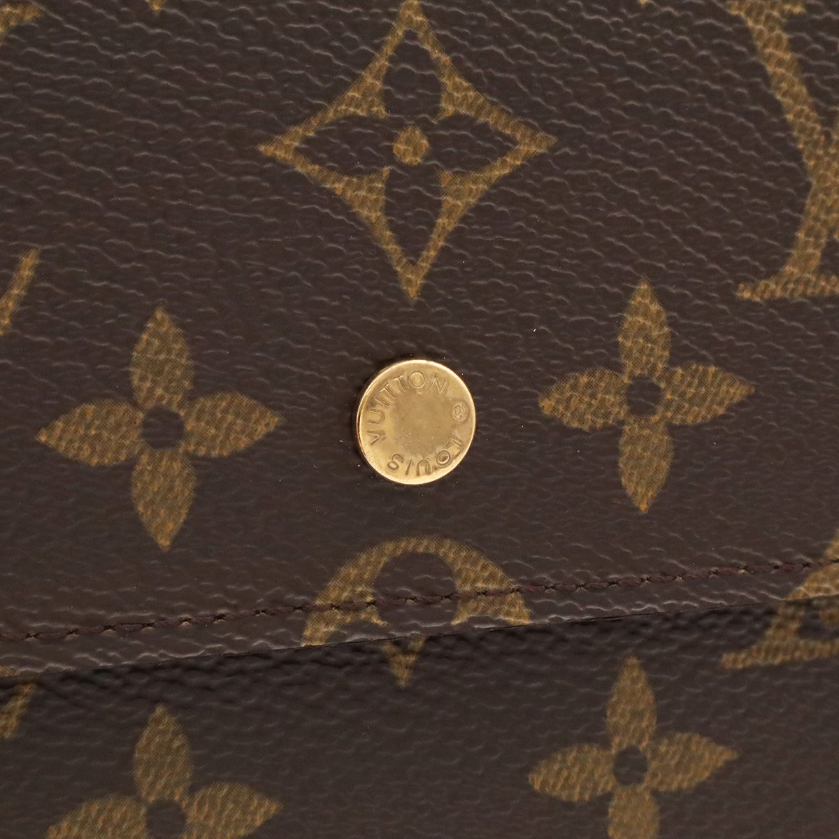 Louis Vuitton Monogram Pochette Passport 3 Trifold Wallet Case — view 4