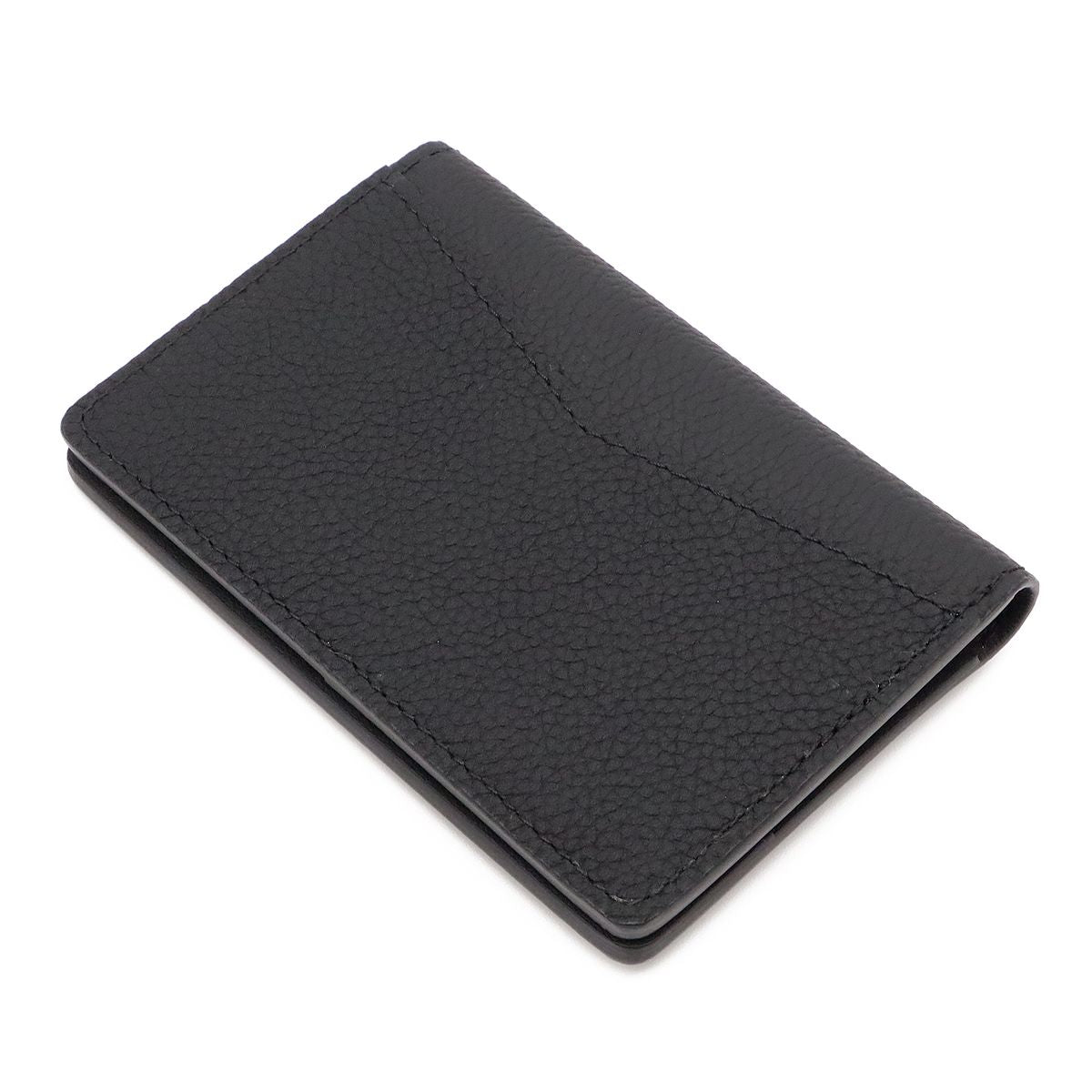 Louis Vuitton LV Aerogram Pocket Organizer Card Case Business Leather Black — view 2