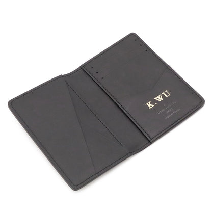 Louis Vuitton LV Aerogram Pocket Organizer Card Case Business Leather Black — view 5