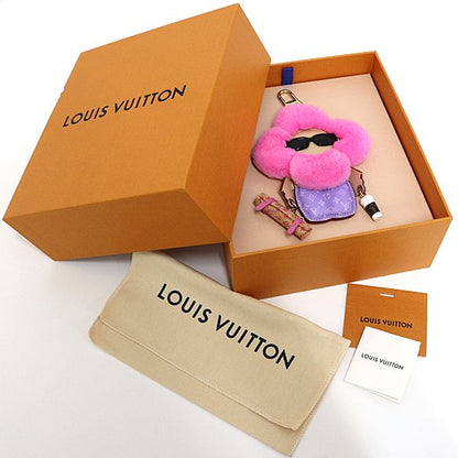 Louis Vuitton Bag Charm Vivienne Fashionista Yoga Monogram Mink Pink — view 6