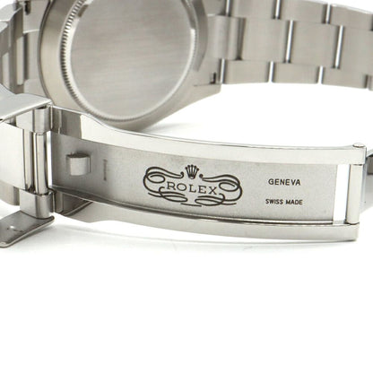 Rolex Daytona Black SS Automatic Satin Finish Buckle Watch — view 7