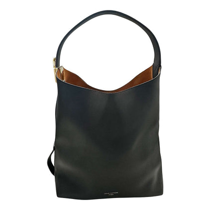 Louis Vuitton Shoulder Bag Grain Calfskin Lowkey Hobo MM Noir Cool Luxury
