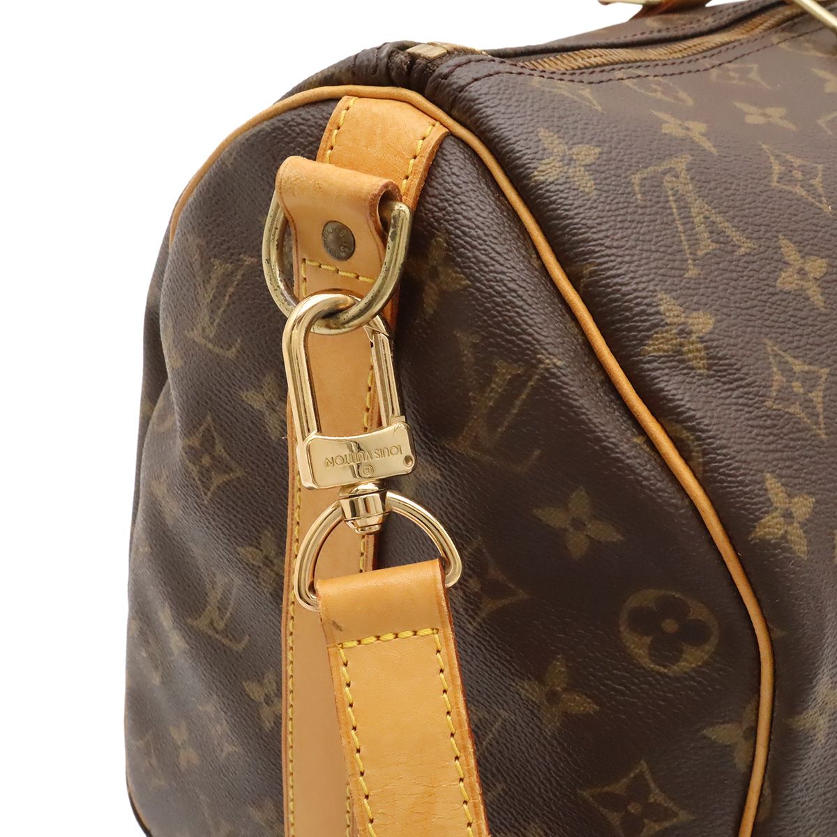 Louis Vuitton Monogram Keepall Bandouliere 45 Boston Bag Purse 2-Way — view 7