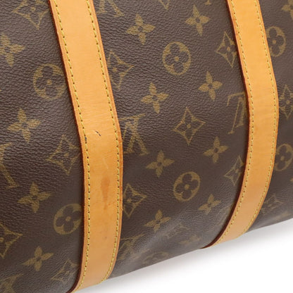 Louis Vuitton Monogram Keepall Bandouliere 45 Boston Bag Purse 2-Way — view 8
