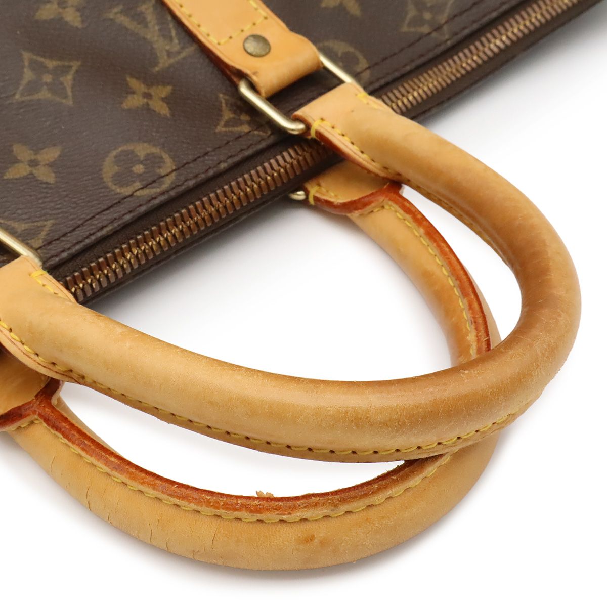 Louis Vuitton Monogram Keepall Bandouliere 45 Boston Bag Purse 2-Way — view 4