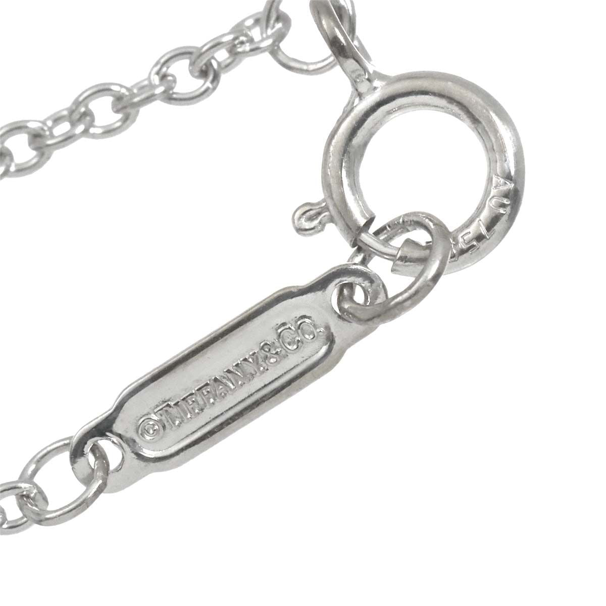 Tiffany & Co Kaleidoscope Key Diamond FY Necklace Pt 18k Yellow Gold — view 5