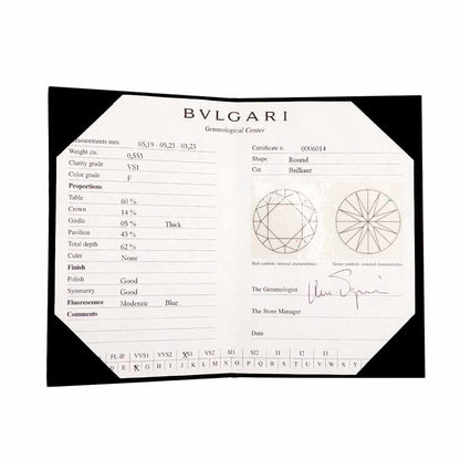 Bvlgari Corona Diamond Ring Platinum — view 8