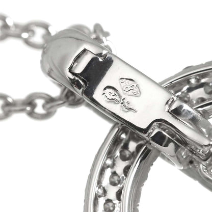Chanel Diamond Necklace 40 18K White Gold — view 4