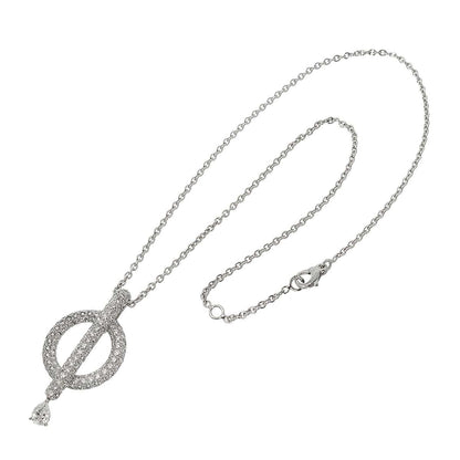 Chanel Diamond Necklace 40 18K White Gold — view 2