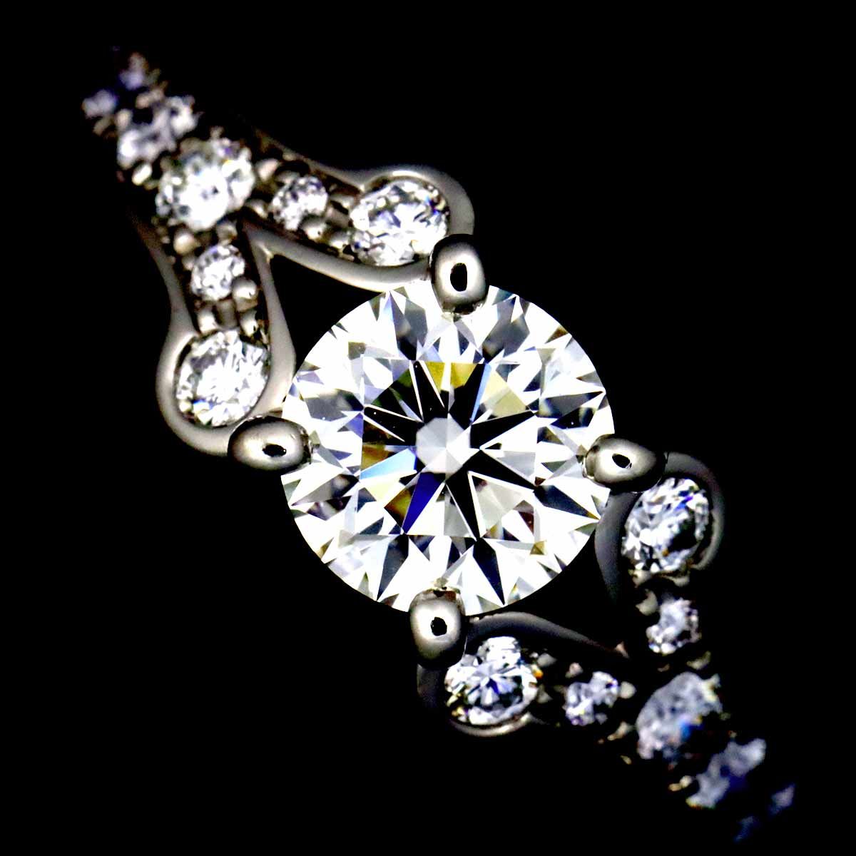 Cartier Ballerina Diamond EX 46 Ring Platinum Ballerine — view 6