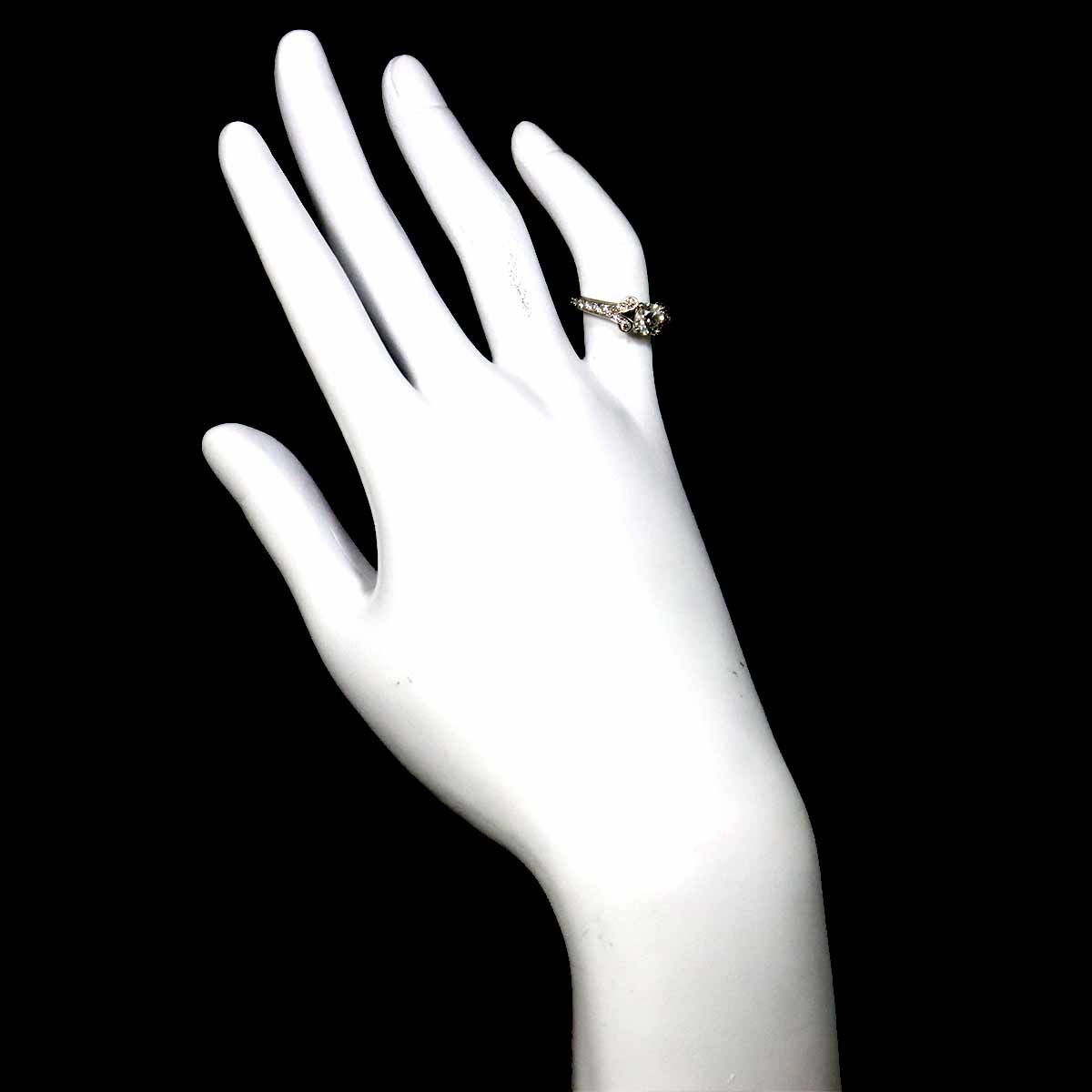 Cartier Ballerina Diamond EX 46 Ring Platinum Ballerine — view 8