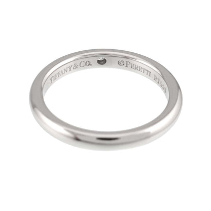 Tiffany & Co Stacking Band Ring Diamond Platinum — view 4