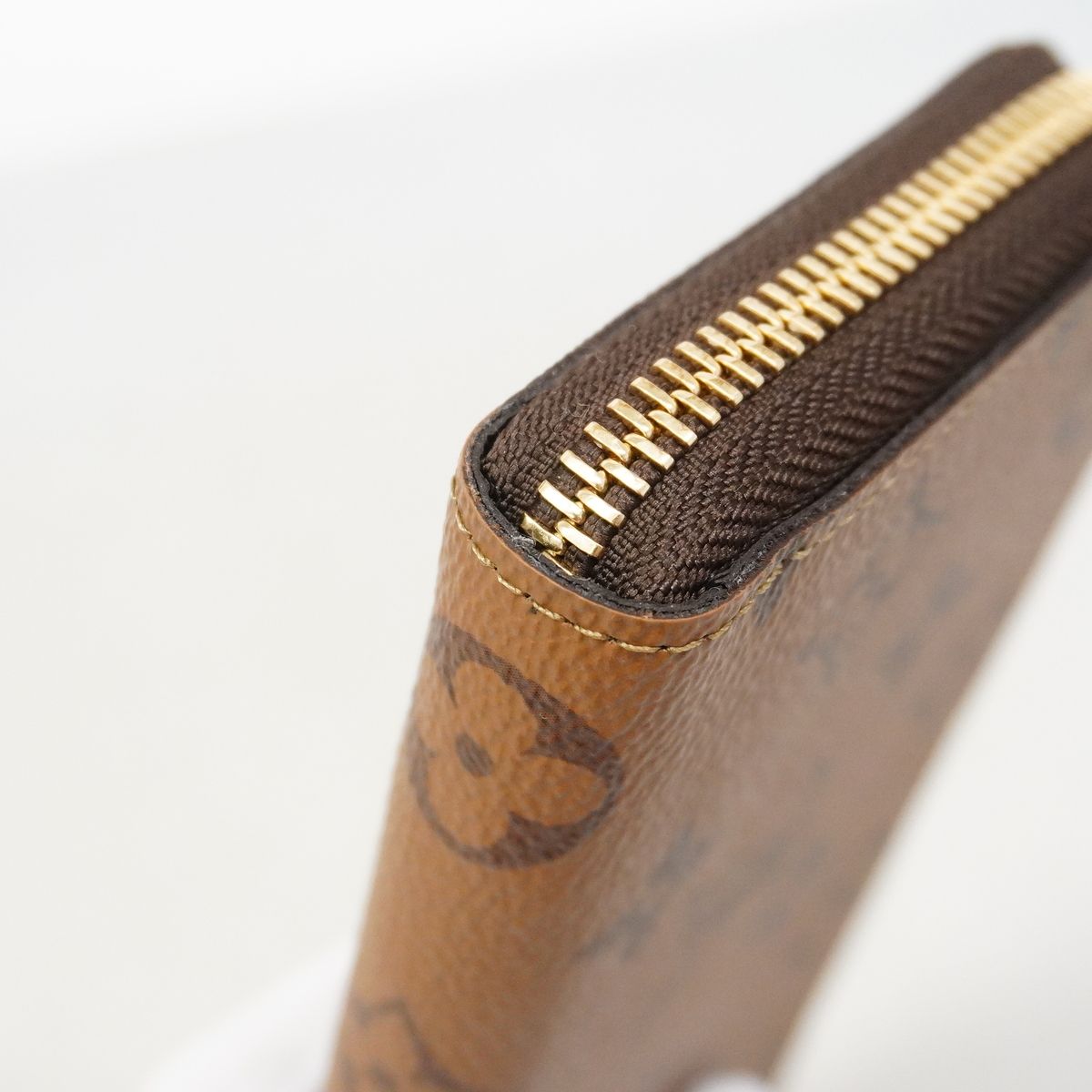 Louis Vuitton Wallet Monogram Reverse Portefeuille Clemence Brown — view 6