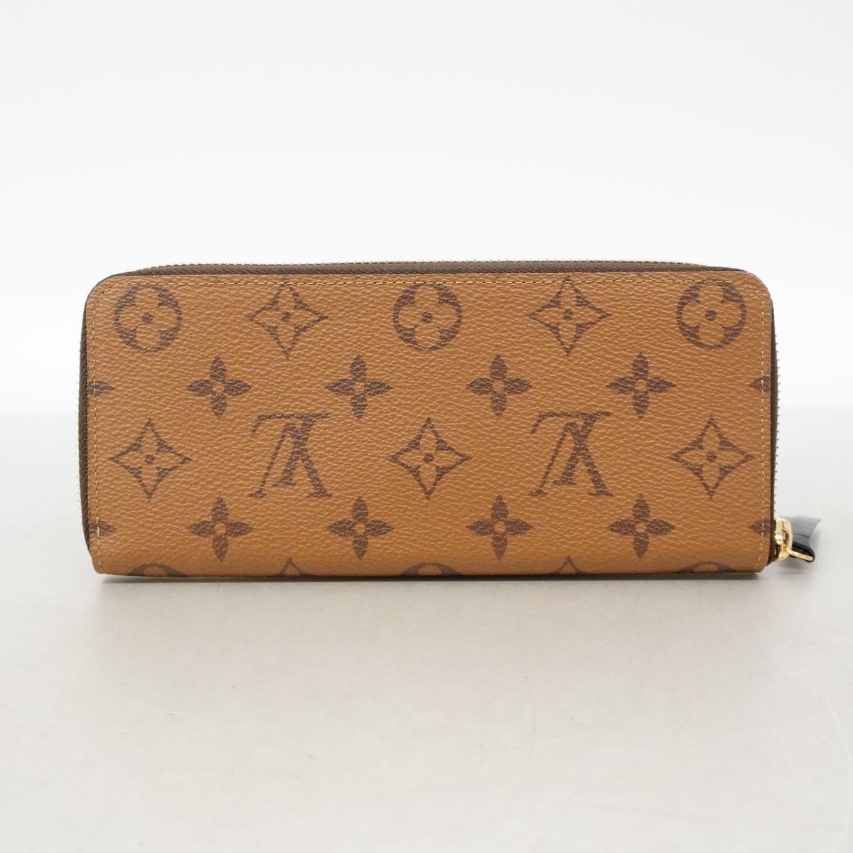 Louis Vuitton Wallet Monogram Reverse Portefeuille Clemence Brown — view 8