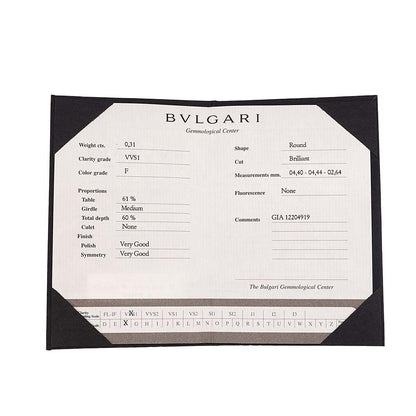 Bvlgari Corona Diamond Ring Platinum — view 8