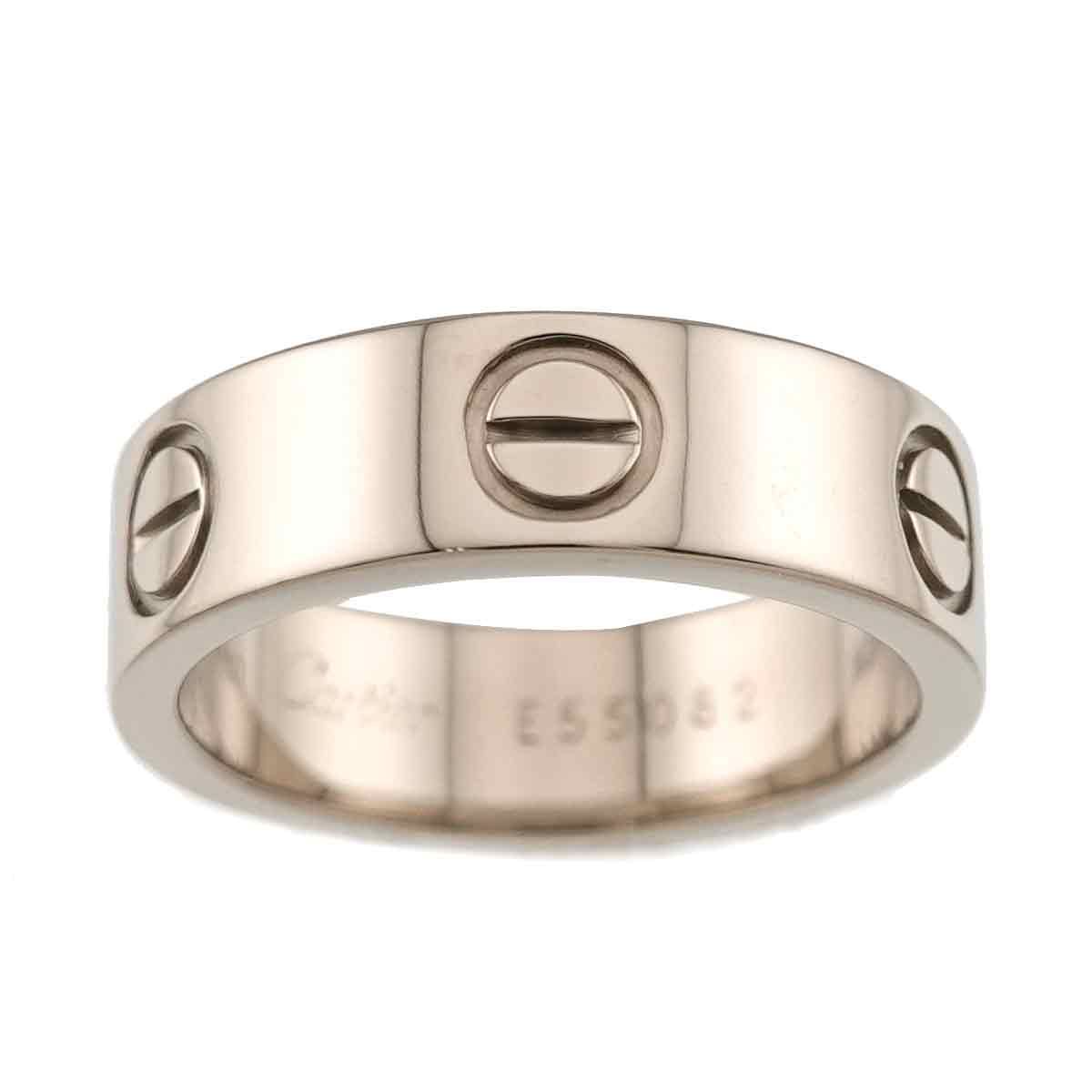 Cartier Love 50 Ring 18k White Gold 750 — view 2