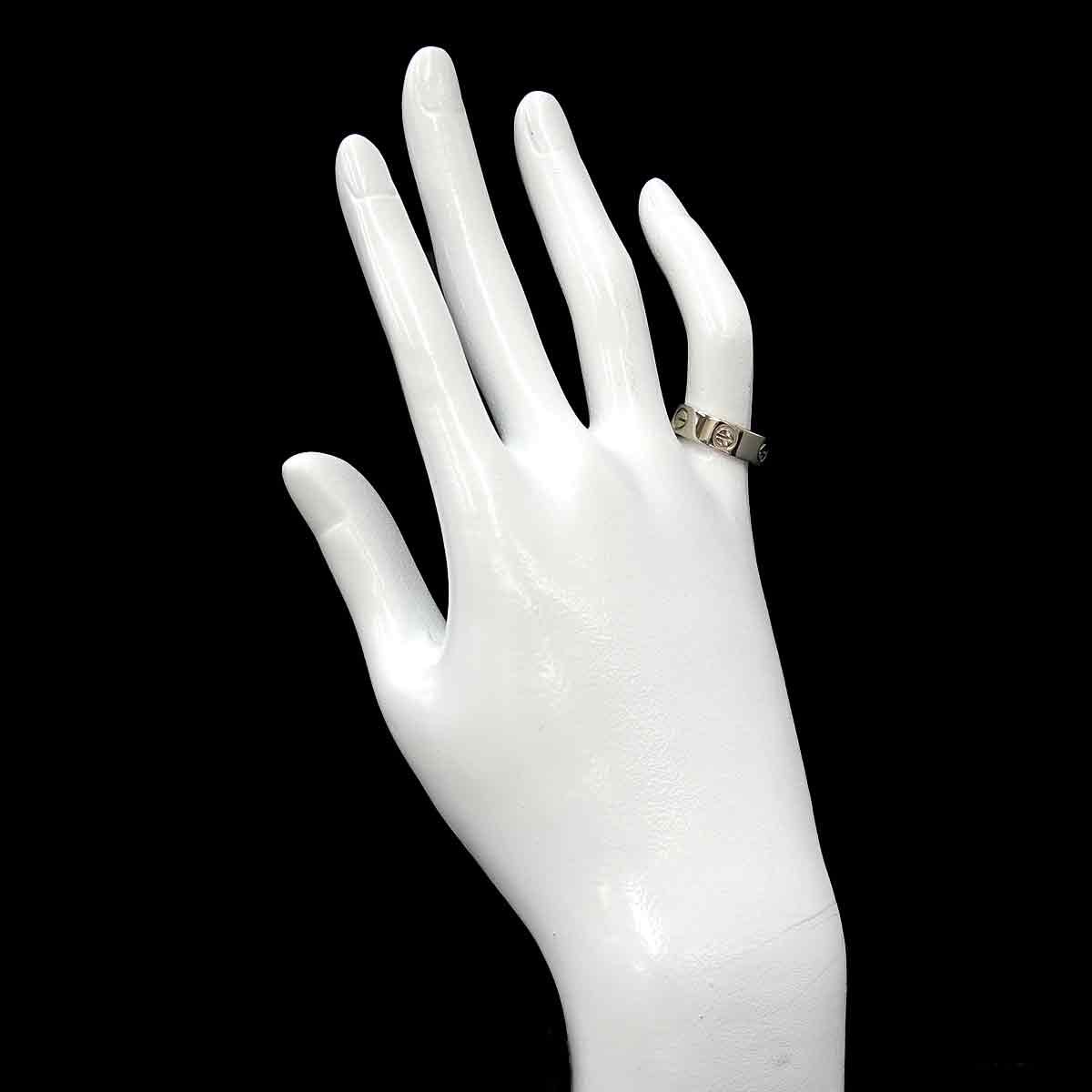 Cartier Love 50 Ring 18k White Gold 750 — view 7