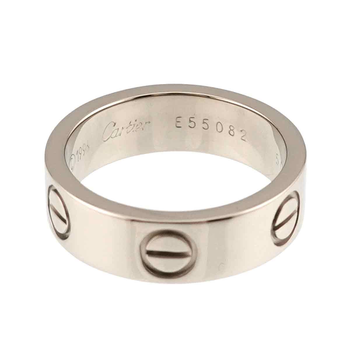 Cartier Love 50 Ring 18k White Gold 750 — view 4