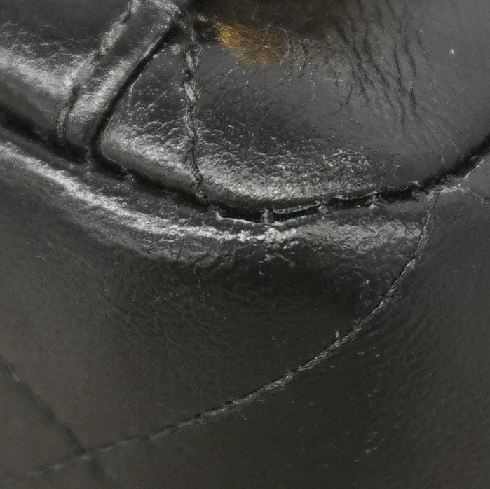 Chanel Backpack Quilted Lambskin Black Gold — view 6